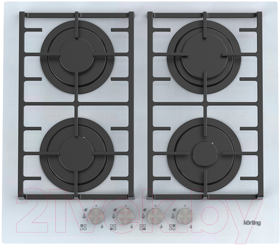 Газовая варочная панель Korting HGG 6805 CW