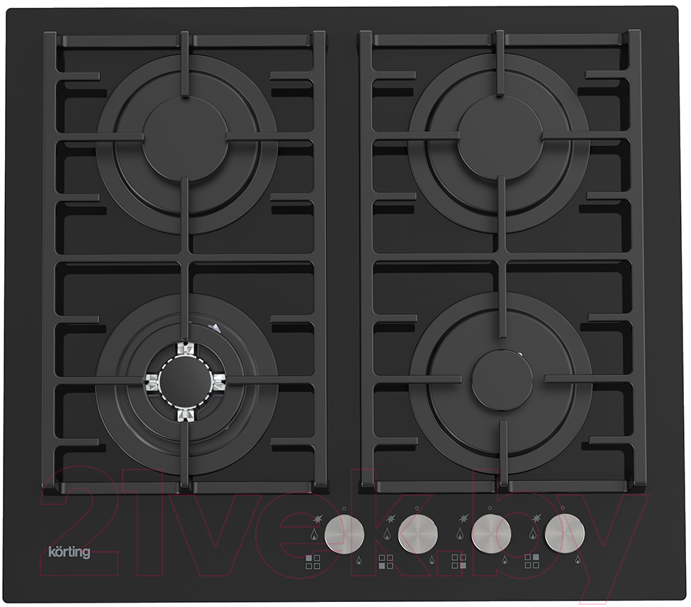 Газовая варочная панель Korting HGG 6825 CTN