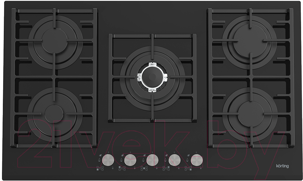 Газовая варочная панель Korting HGG 9835 CTN