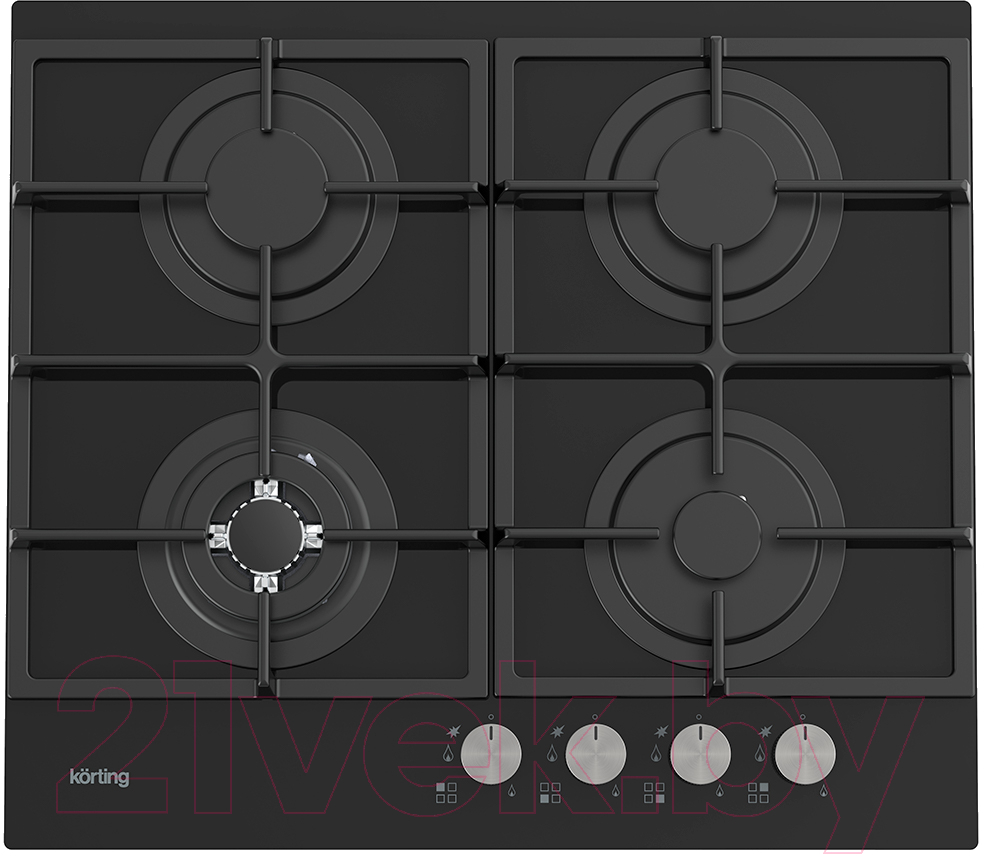Газовая варочная панель Korting HGG 6722 CTN