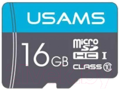 Карта памяти Usams MicroSDHC 16GB Class 10 / ZB93TF01