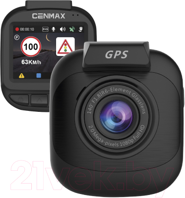 

Автомобильный видеорегистратор Cenmax, FHD-650 GPS