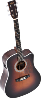 

Электроакустическая гитара Sigma Guitars, DTC-1E-SB