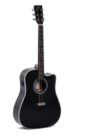 Электроакустическая гитара Sigma Guitars DMC-1E-BK - 