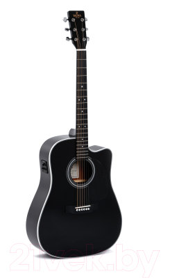 Электроакустическая гитара Sigma Guitars DMC-1E-BK