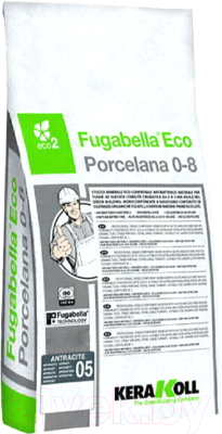 

Фуга Kerakoll, Коричневый, Porcelana Eco 10
