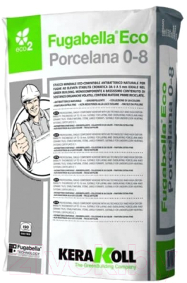 

Фуга Kerakoll, Серый, Porcelana Eco 50