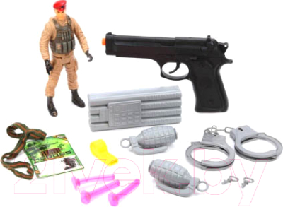 

Игровой набор военного Наша игрушка, Военный / 88269