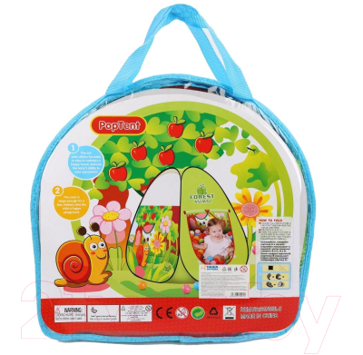 Изображение товара Детская игровая палатка Наша игрушка Веселая улитка / 100909297