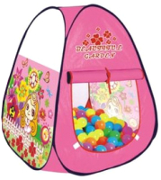 Детская игровая палатка Наша игрушка Цветочный рай / 100909311 - 