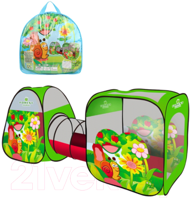 Детская игровая палатка Наша игрушка Веселая улитка / 100790977