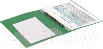Папка для бумаг Brauberg Contract 221784 (зеленый)