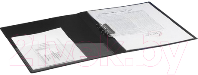 Папка для бумаг Brauberg Contract / 221786 (черный)