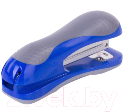 Степлер Brauberg Jet / 229689 (синий/серый)