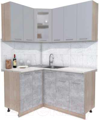 

Готовая кухня Интерлиния, Мила 12x15