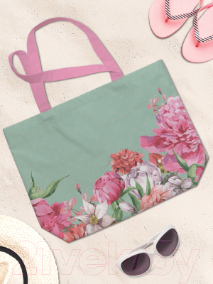 Пляжная сумка JoyArty Цветы в подарок / bsz_27547