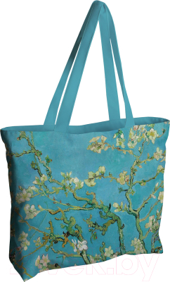 Пляжная сумка JoyArty Ветви с миндальным цветком / bsz_6050