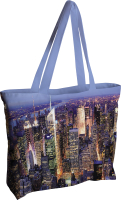 Пляжная сумка JoyArty Нью-Йоркский вид с воздуха / bsz_25225 - 