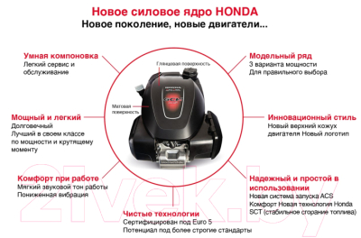 Газонокосилка бензиновая Honda HRG466C1SKEP