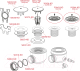 Миниатюра изображения товара Сифон Alcadrain A47CR-60