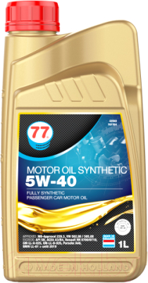 

Моторное масло 77 Lubricants, 5W-40 / 707754