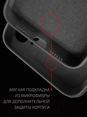 Чехол-накладка Volare Rosso Jam для Xiaomi Mi 11 Lite (черный)