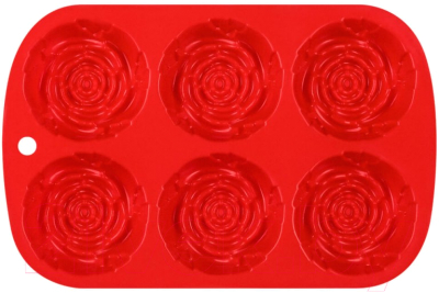 Форма для выпечки Guffman Rose S07-011-R (красный)