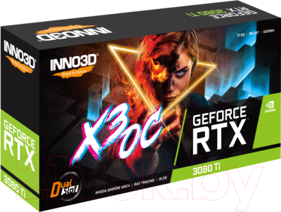 Видеокарта Inno3D GeForce RTX 3080Ti X3 OC 12GB (N308T3-126XX-1810VA44)