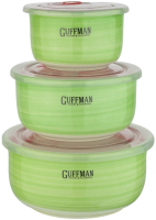 Набор контейнеров Guffman C-06-023-G (зеленый) - 