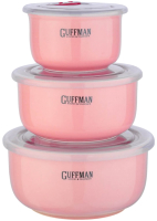 Набор контейнеров Guffman C-06-026-P (розовый) - 