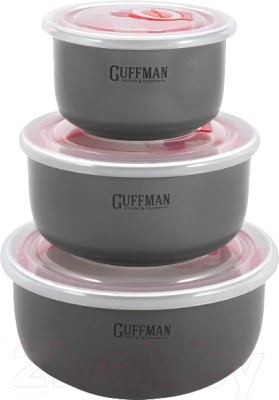 Набор контейнеров Guffman C-06-032-GR (серый)