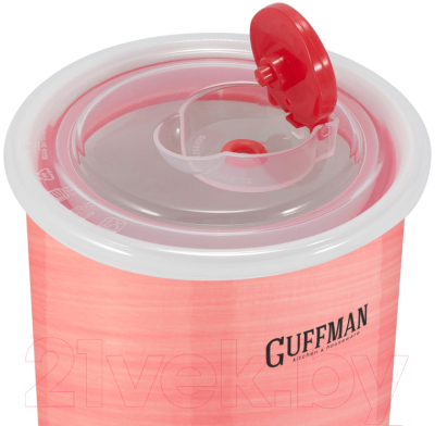 Емкость для хранения Guffman C-06-009-P (1л, розовый)