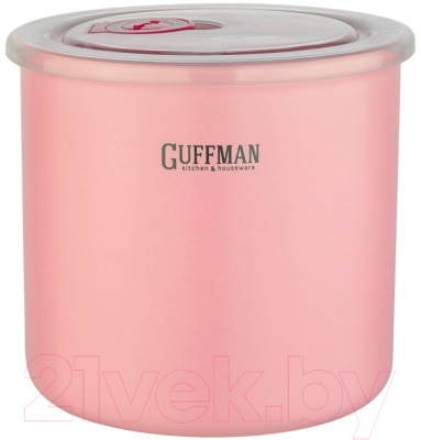 Емкость для хранения Guffman C-06-012-P (1л, розовый)