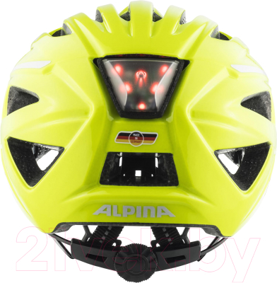 Защитный шлем Alpina Sports Haga / A9742-40 (р-р 51-56, Be Visible Gloss)
