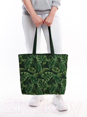 Пляжная сумка JoyArty Тропические листья / bsz_44262