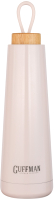 Термос для напитков Guffman Capsule N013-040P (500мл, розовый/перламутр) - 