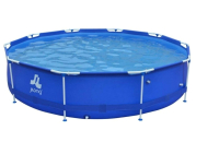 Каркасный бассейн Jilong SteelSuper Round Pools / 17799EU (Filter Pump, 300gal, 360x76, синий) - 