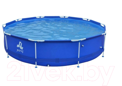 Каркасный бассейн Jilong SteelSuper Round Pools / 17799EU (Filter Pump, 300gal, 360x76, синий)
