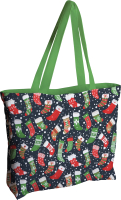 Пляжная сумка JoyArty Носочки для праздничных сладостей / bsz_290632 - 