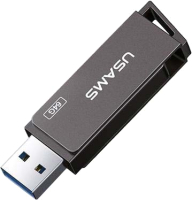 Usb flash накопитель Usams USB 3.0 Rotatable High Speed Flash Drive 32GB / ZB195UP01 (серый) - 