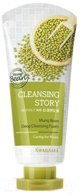 Пенка для умывания Welcos Cleansing Story Mung Beans (120г)