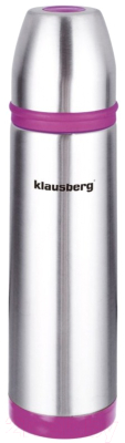 Термос для напитков Klausberg KB-7147 (фиолетовый)