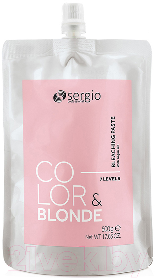 Крем для осветления волос Sergio Professional Color&Blonde