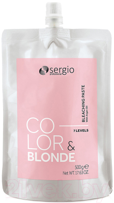 Крем для осветления волос Sergio Professional Color&Blonde (500г)