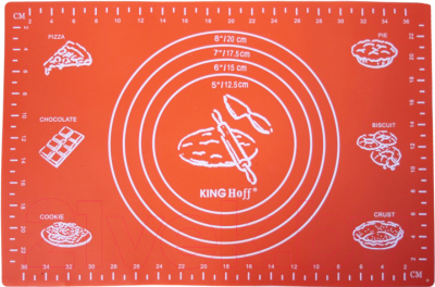 Коврик для теста KING Hoff KH-4657 (оранжевый)
