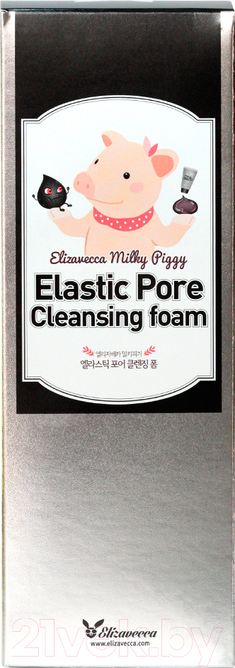 Пенка для умывания Elizavecca Milky Piggy Elastic Pore Cleansing Foam (120мл) — фото 2