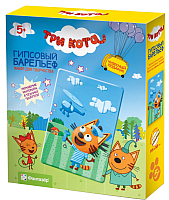 Набор для лепки Фантазер Три кота. Гипсовый барельеф - Коржик / FN-405114 -