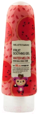 

Гель для лица Milatte, Fashiony Fruit Soothing Gel - Water Melon