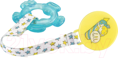 Прорезыватель для зубов Happy Baby Water Teether 20013 (голубой)