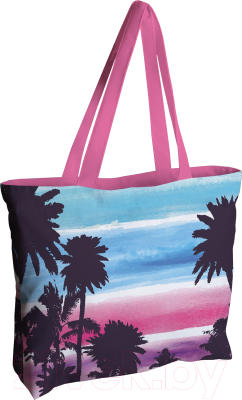 Пляжная сумка JoyArty Вечерние пальмы / bsz_5911